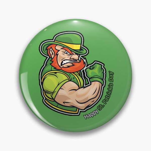 Item preview, Patrick's Day Muscle Irish Man designed and sold by VitezCrni.