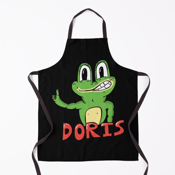 Item preview, Doris Frog Sticker designed and sold by amiyacunni.