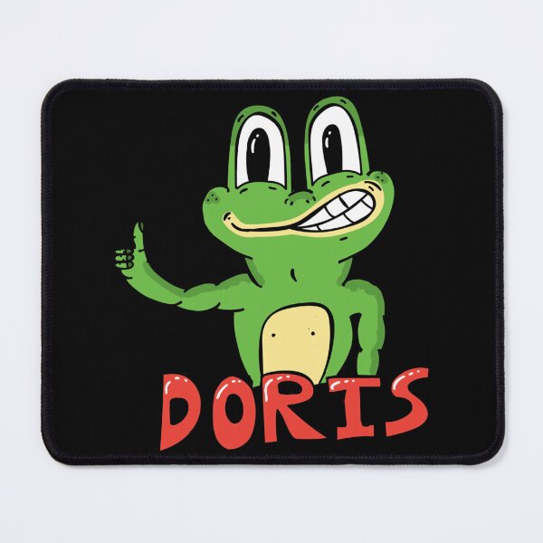 Item preview, Doris Frog Sticker designed and sold by amiyacunni.