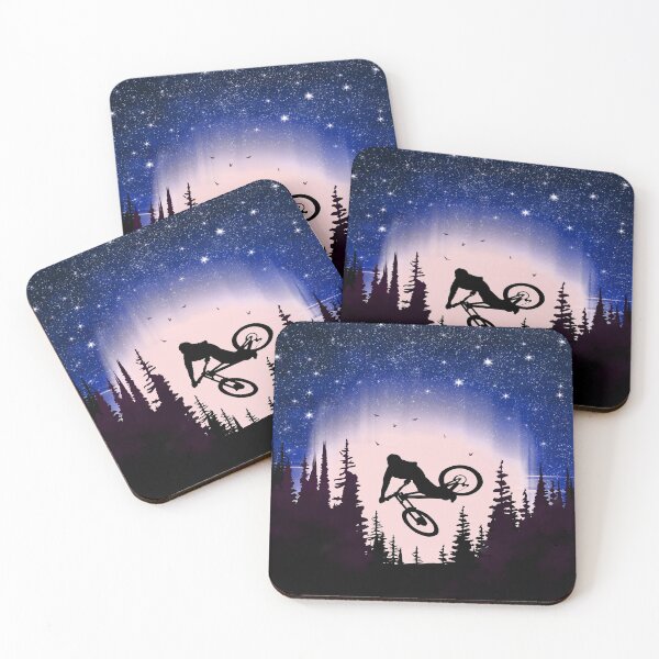 Item preview, mountain bike galaxy designed and sold by MatildaWatson.