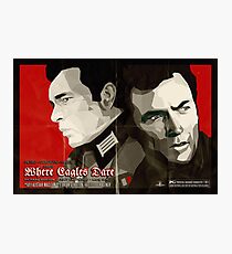Where Eagles Dare (Alternative poster) Photographic Print