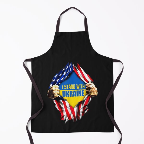 Artikelvorschau, Support I Stand With Ukraine American Flag Ukrainian Flag T-Shirt entworfen und verkauft von Kanter-Gabay.
