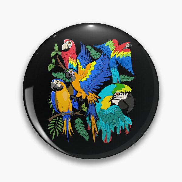 Item preview, Macaw Birdwatching Exotic Bird Parrot designed and sold by bestshirtdesign.
