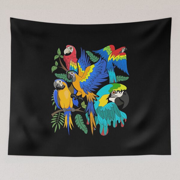 Item preview, Macaw Birdwatching Exotic Bird Parrot designed and sold by bestshirtdesign.