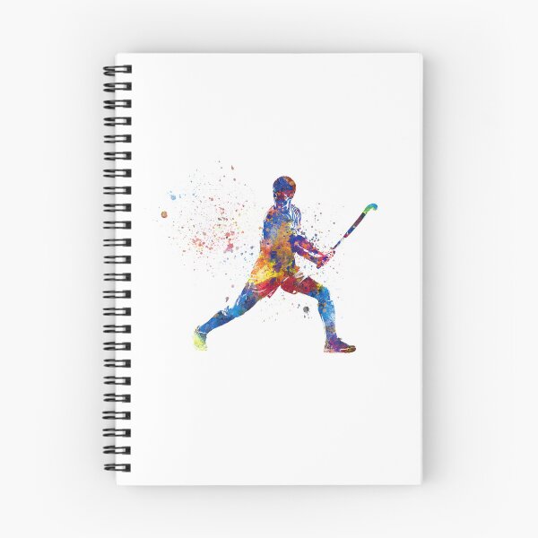 Item preview, watercolor field hockey designed and sold by paulrommer.