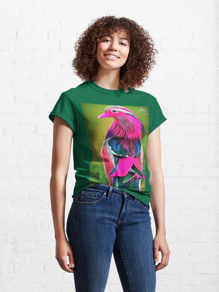 Thumbnail 4 of 7, Classic T-Shirt, Beautiful Birds #1 designed and sold by wayneflint.