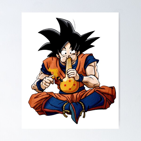 Poster, Quadro Dragon Ball Z - Goku Jump em