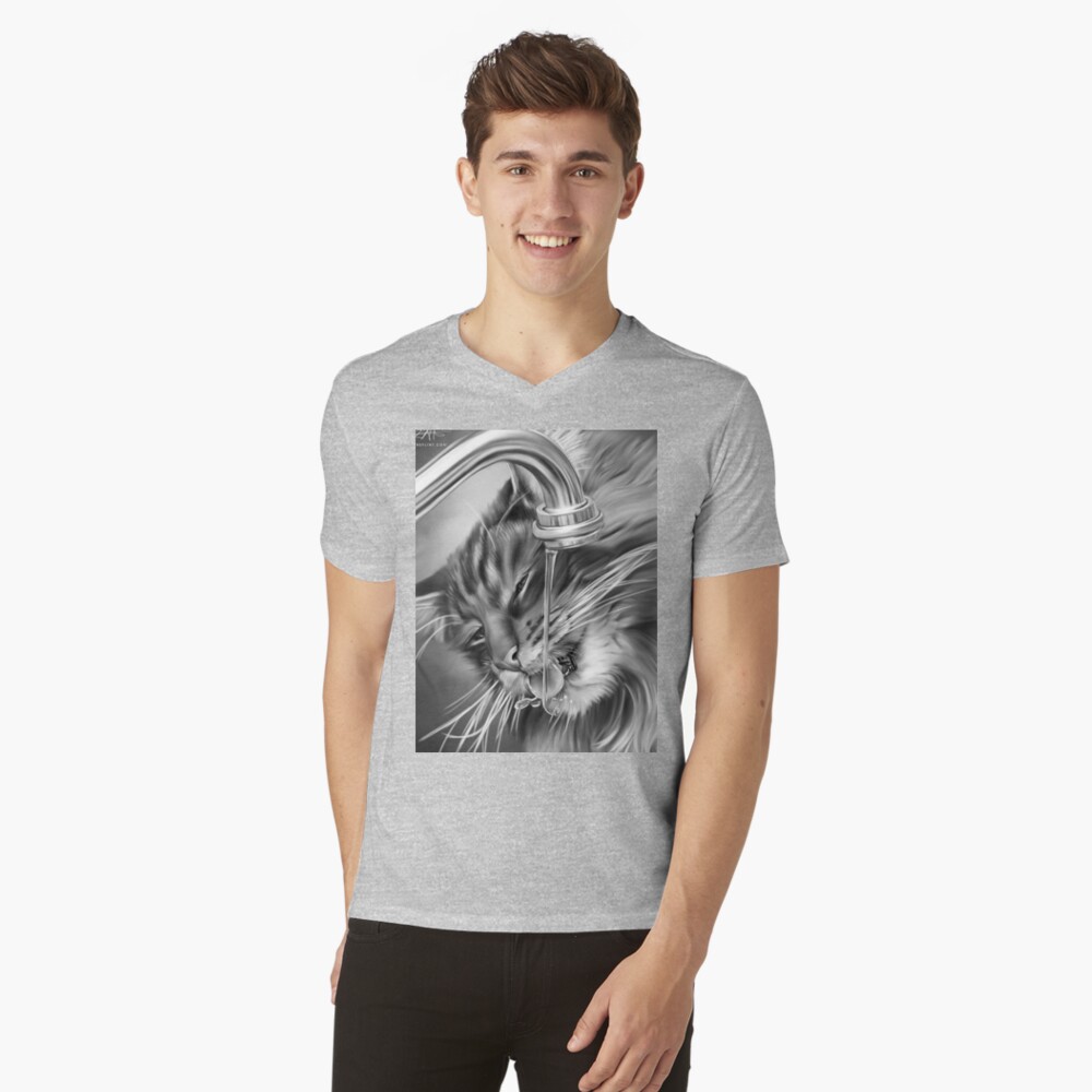 Item preview, V-Neck T-Shirt designed and sold by wayneflint.