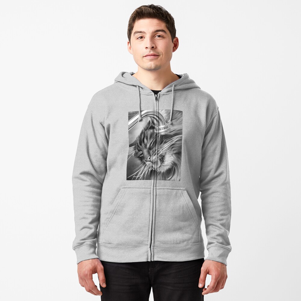 Item preview, Zipped Hoodie designed and sold by wayneflint.