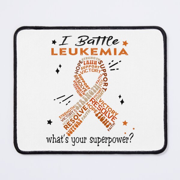 Item preview, Leukemia Warrior, I Battle Leukemia What's Your Superpower? designed and sold by Greggwillard.