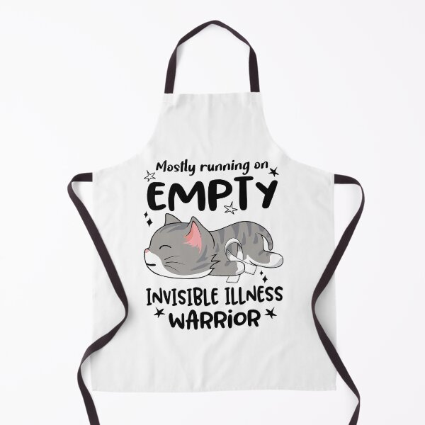 Item preview, Invisible Illness Awareness, Mostly Running on Invisible Illness Warrior designed and sold by Tammyilaria.