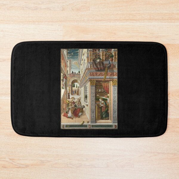 Item preview, Ufos In Ancient Art. The Annunciation With Saint Emidus. 1486. Classic T-Shirt designed and sold by ricedali41.
