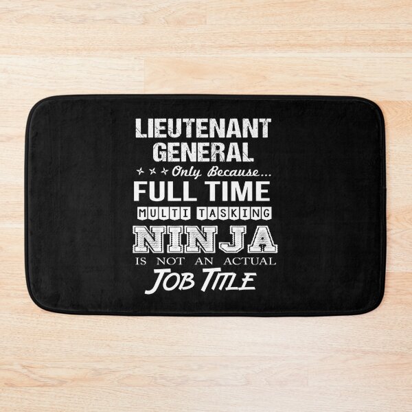 Item preview, Lieutenant General T Shirt - Ninja Job Gift Item Tee designed and sold by ritterdick.