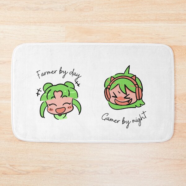 Item preview, Farmer by day gamer by night, anime gamer, gaming lover designed and sold by TheFreeLife.
