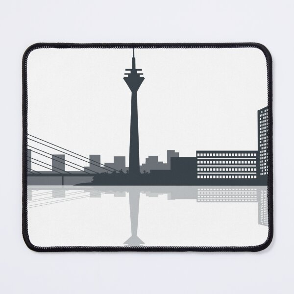 Item preview, Dusseldorf skyline designed and sold by DerSenat.