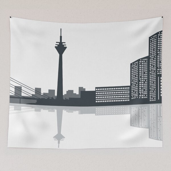 Item preview, Dusseldorf skyline designed and sold by DerSenat.