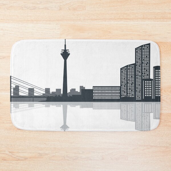 Item preview, Dusseldorf skyline designed and sold by DerSenat.