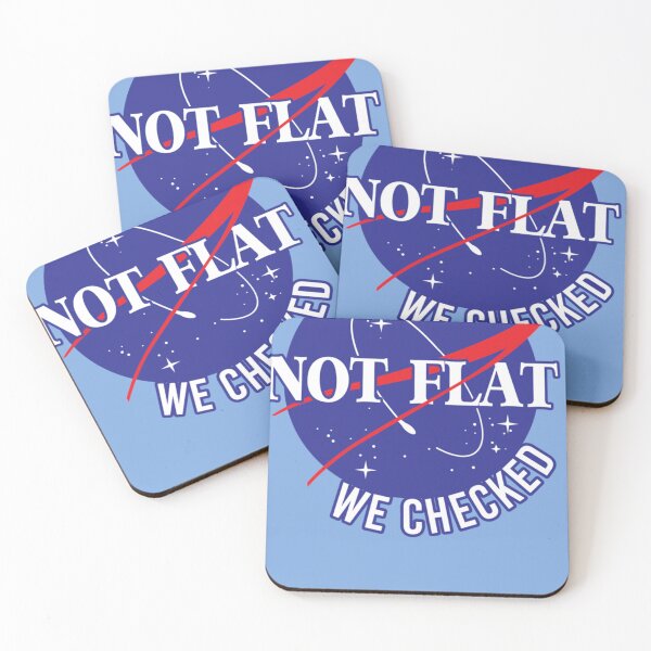 Item preview, NASA Not Flat We Checked Essential T-Shirt designed and sold by FlorianKnorn.