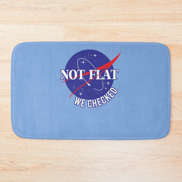 Item preview, NASA Not Flat We Checked Essential T-Shirt designed and sold by FlorianKnorn.
