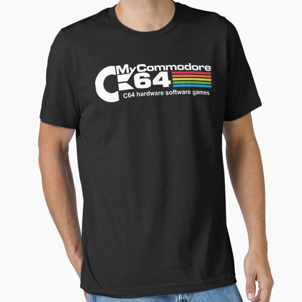 Artikel-Vorschau von Commodore 64 Logo Essential T-Shirt, designt und verkauft von ChristopherKned.