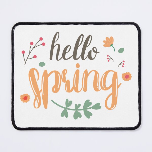 Item preview, Hello spring and flowers designed and sold by JAG2B.