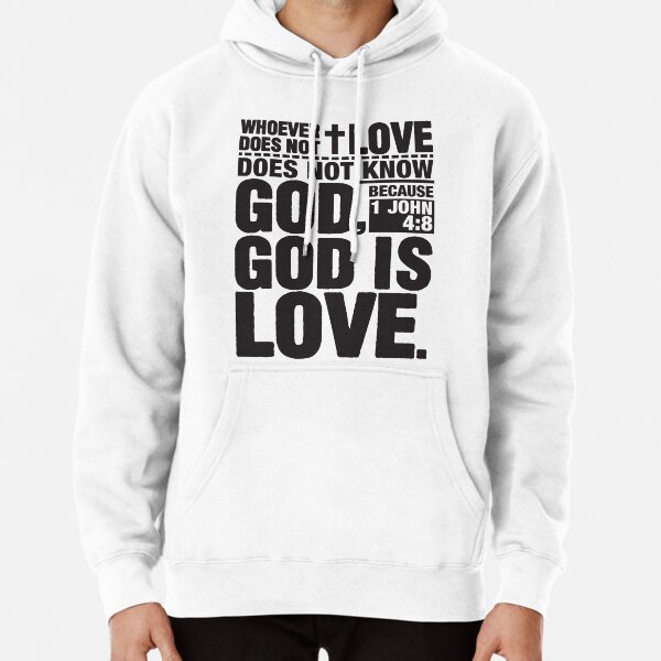 1 John 4:8 God Is Love Unisex Hoodie (Texas) – Olive Grove Life