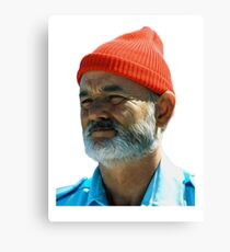 Steve Zissou - Bill Murray Canvas Print