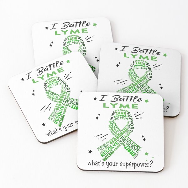 Item preview, Lyme Warrior, I Battle Lyme What's Your Superpower? designed and sold by Greggwillard.