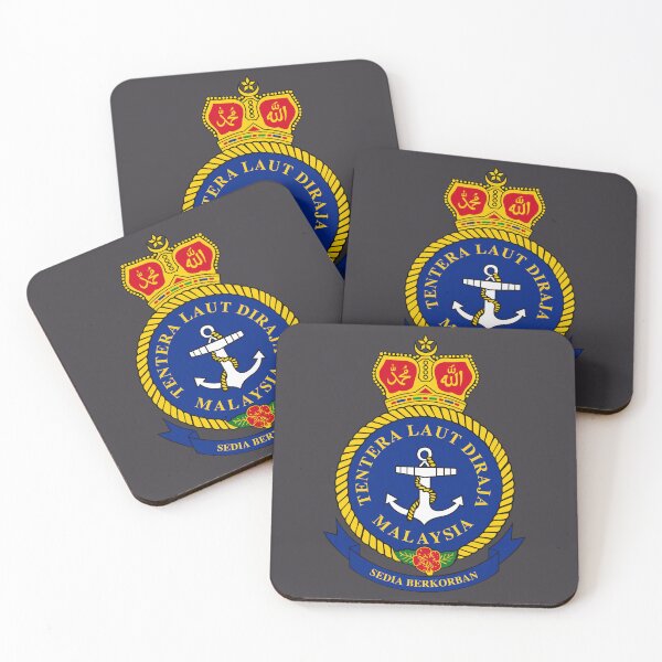 Item preview, Royal Malaysian Navy - Tentera Laut Diraja Malaysia - تنترا لاوت دراج مليسيا designed and sold by wordwidesymbols.
