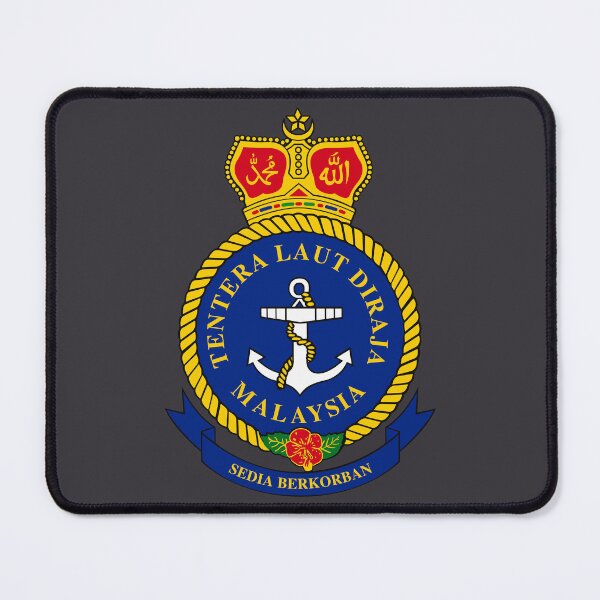 Item preview, Royal Malaysian Navy - Tentera Laut Diraja Malaysia - تنترا لاوت دراج مليسيا designed and sold by wordwidesymbols.