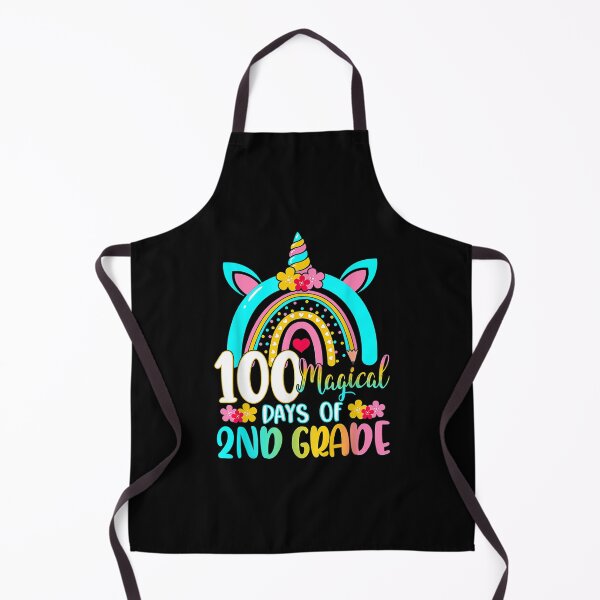 Item preview, 100 Magical Days Of Learning 2nd Grade Unicorn Rainbow designed and sold by vergielx.