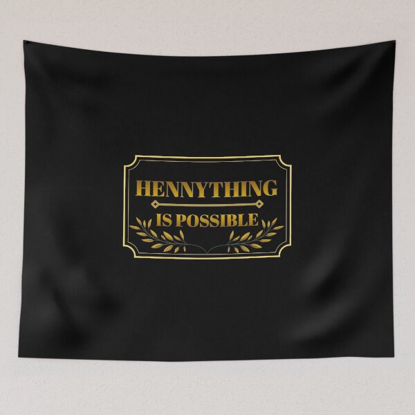 Item preview, Hennything Is Possible Text Design t-shirt designed and sold by Lanna999.