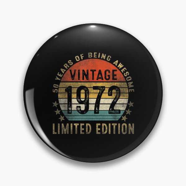 Item preview, 50 Yrs Old Gift Vintage 1972 Limited Edition 50th Birthday  designed and sold by vergielx.