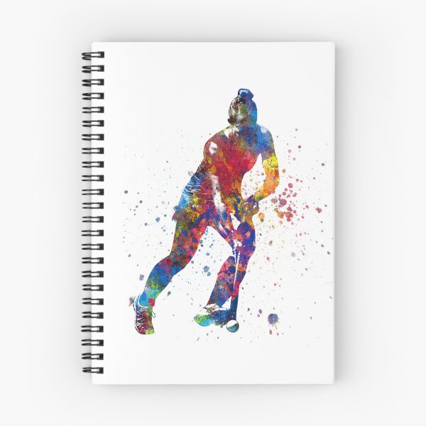 Item preview, watercolor field hockey designed and sold by paulrommer.