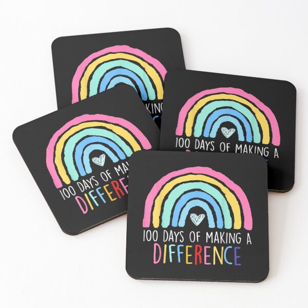 Item preview, 100 Days Of Making A Difference 100th Day Of School Teacher  designed and sold by vergielx.