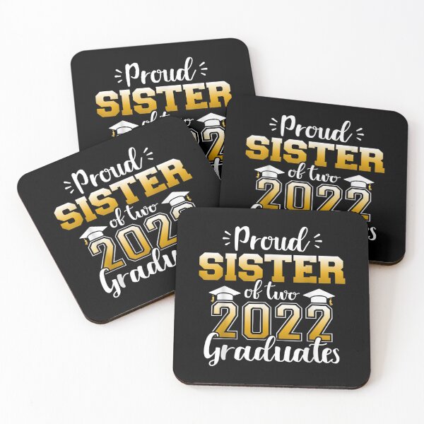 Item preview, Proud Sister Of Two Class 2022 Graduates Twins Graduation  designed and sold by vergielx.