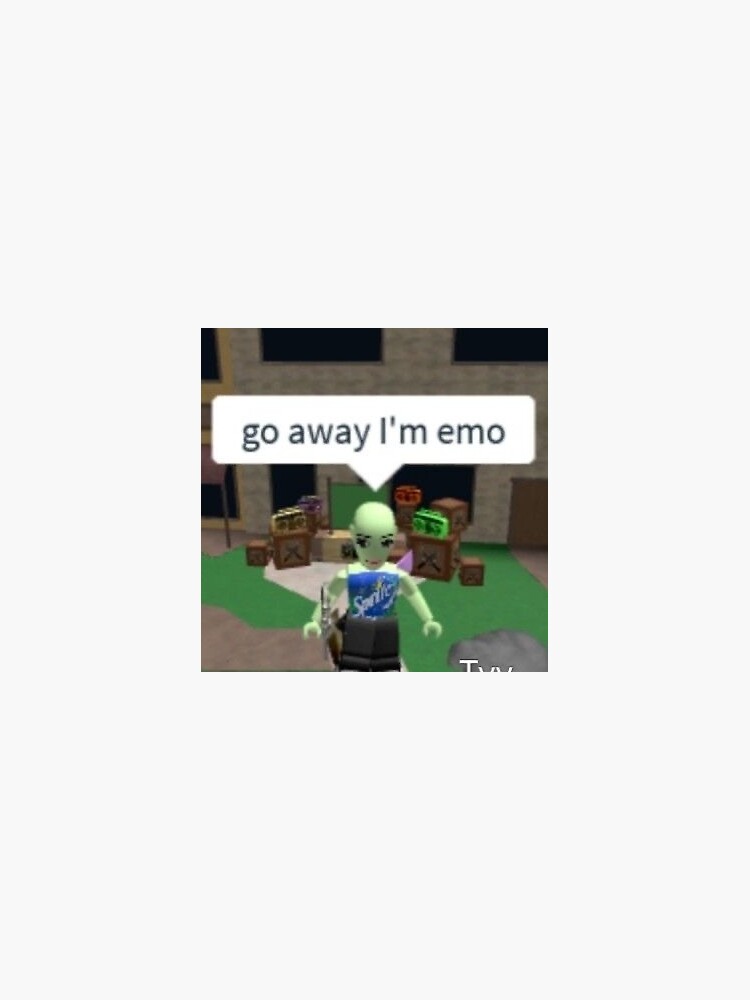 Emo Roblox Meme T-Shirts for Sale