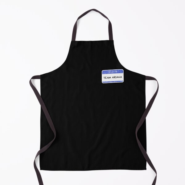 Item preview, Blue Glitter Hello I'm Team Ariana Name Tag With Black Background Classic T-Shirt designed and sold by callujohn7.