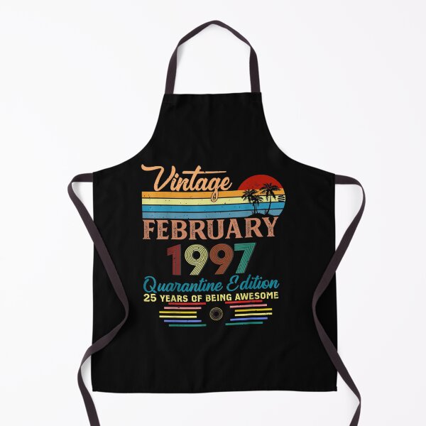 Item preview, 25 Years Old 25th Birthday Decoration Vintage February 1997 designed and sold by vergielx.