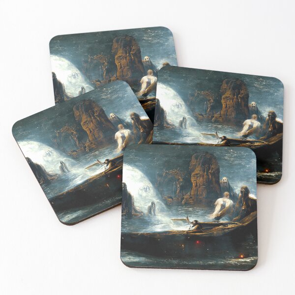 Item preview, The damned souls of the River Styx designed and sold by AM FineArtPrints.