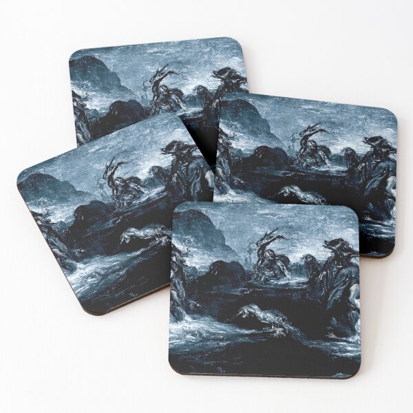Item preview, The damned souls of the River Styx designed and sold by AM FineArtPrints.