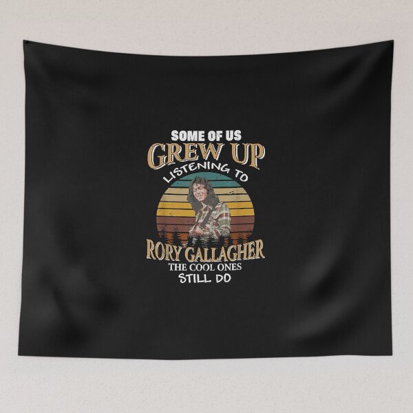 Item preview, Some Of Us Grew Up Listening To Rory Arts Gallagher Holiday Classic T-Shirt designed and sold by kelseyzlrdanita.