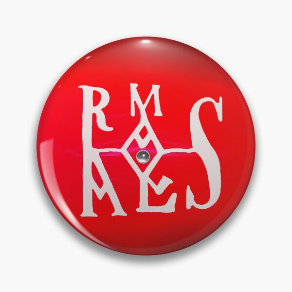 Item preview, SEAL OF EMPEROR CHARLEMAGNE  Monogram in White and Royal Red designed and sold by BulganLumini.