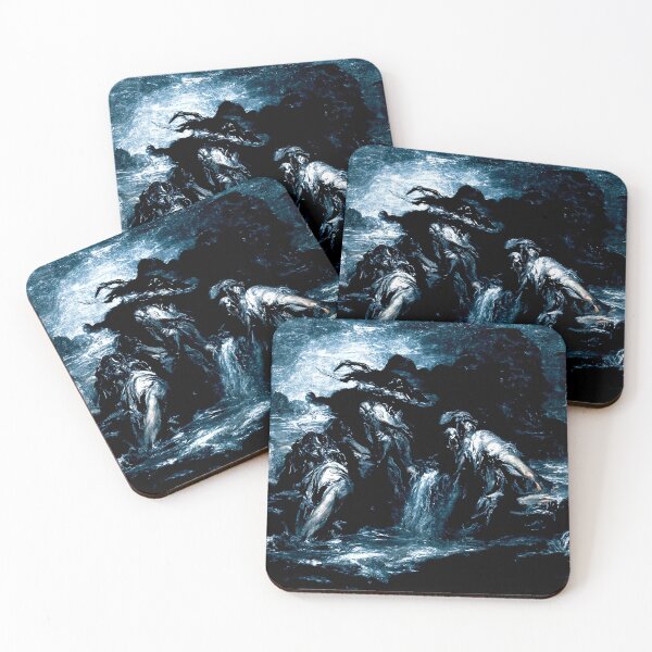 Item preview, The damned souls of the River Styx designed and sold by AM FineArtPrints.