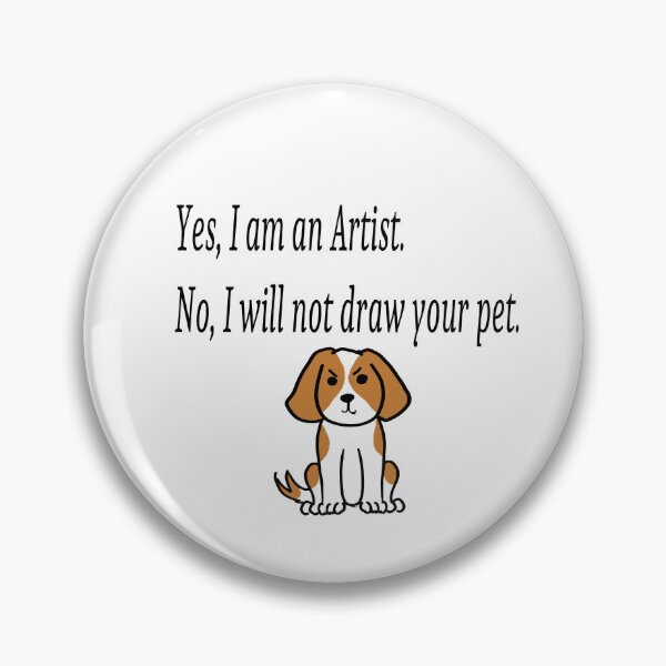 Item preview, I will not draw your pet! designed and sold by eissaArt.