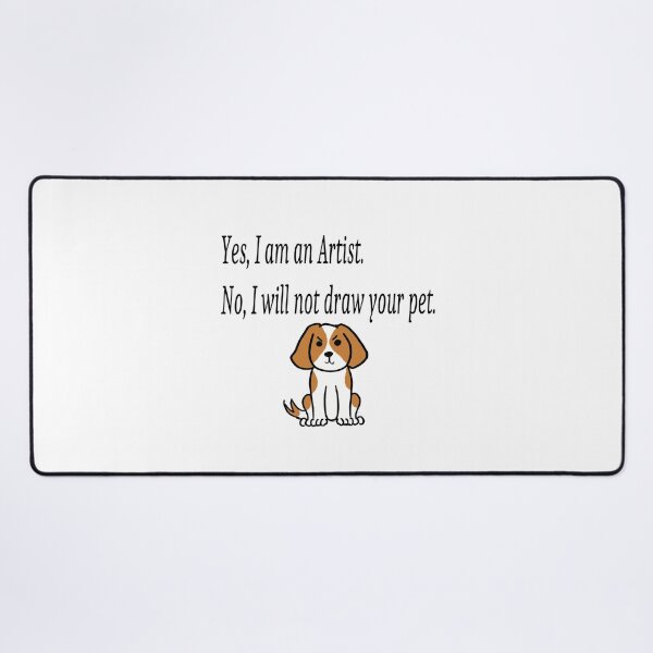 Item preview, I will not draw your pet! designed and sold by eissaArt.