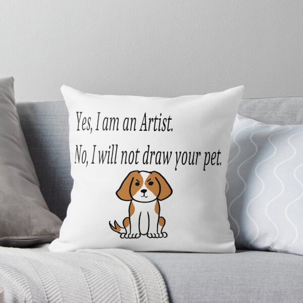 Item preview, I will not draw your pet! designed and sold by eissaArt.