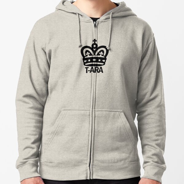T-ARA - Logo Zipped Hoodie
