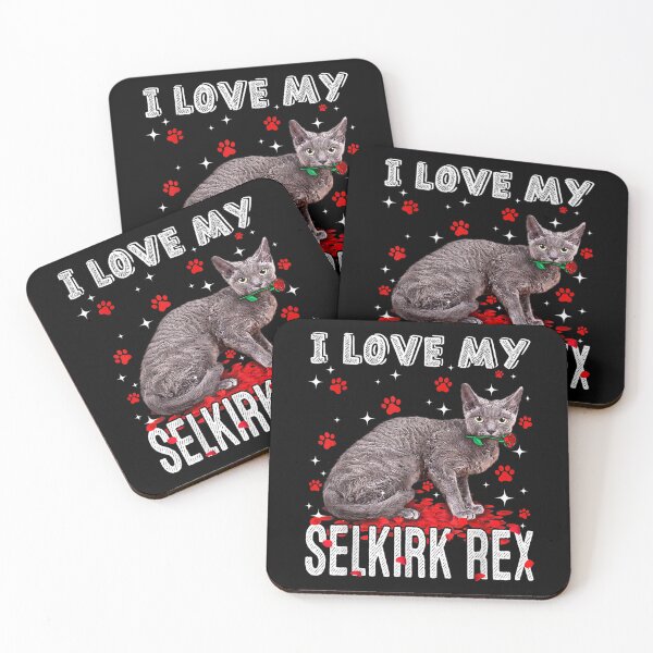 Item preview, Funny I Love My Selkirk Rex Valentine Cat Lover  designed and sold by vergielx.