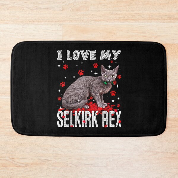Item preview, Funny I Love My Selkirk Rex Valentine Cat Lover  designed and sold by vergielx.